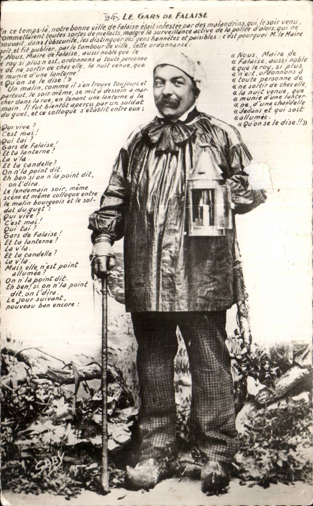 Der Mann von Falaise — Nachtwache-Szene — Verlag ARTAUD Père et Fils, Nantes