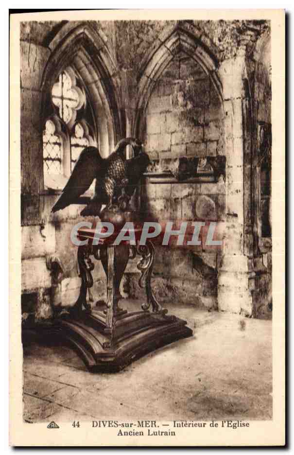 Dives-sur-Mer — Intérieur de l'Église Ancien Lutrain — Éditeur : Arts Photographiques