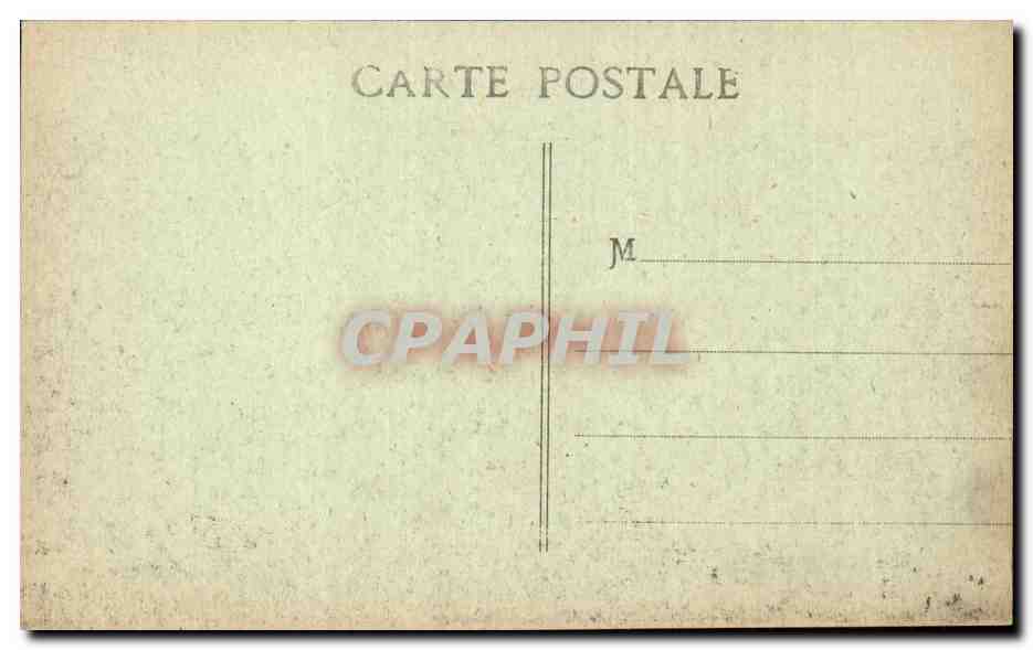 CPA Cette Station balneaire Vue generale du mont Saint Clair et le quai de Bosc — Back