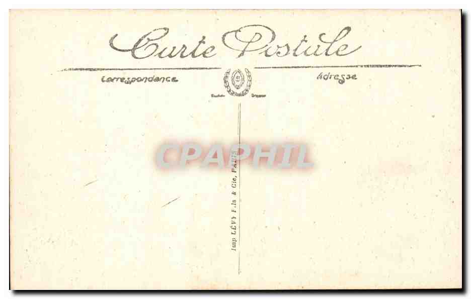 Cannes — Vue générale prise du Mont Chevalier — LL. — Verso