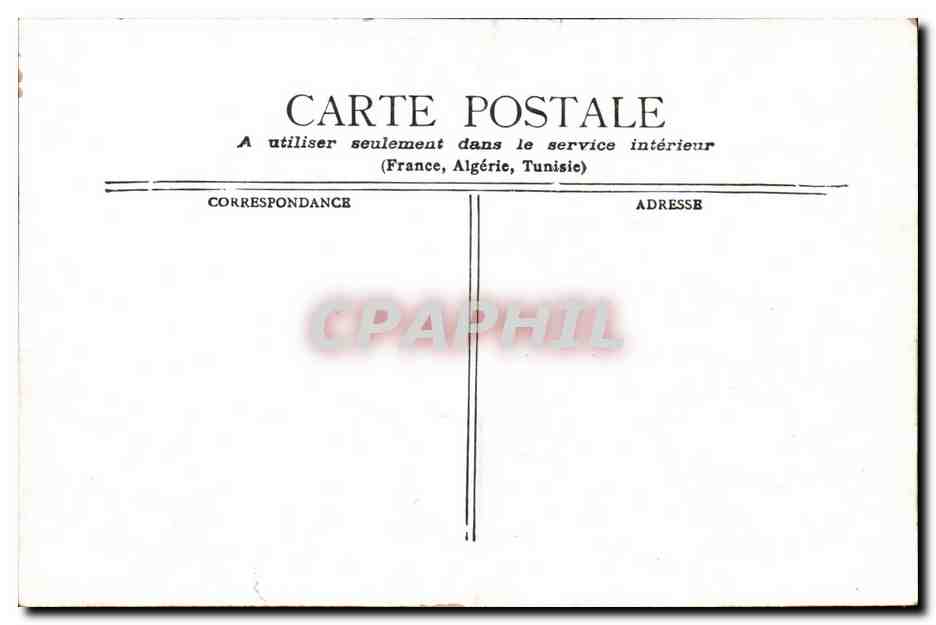 CPA Paris Le Trocadero vu du pont d'iena — Rückseite