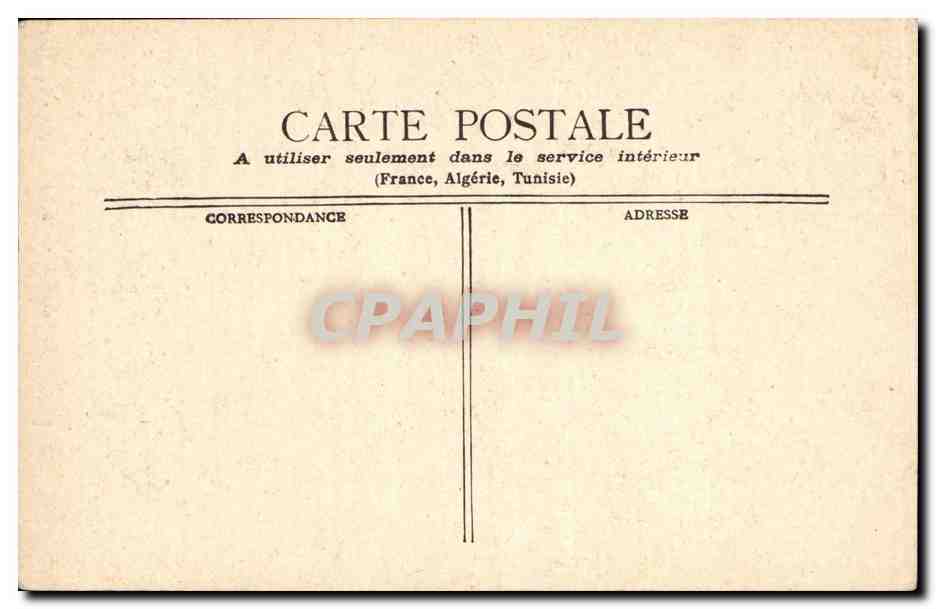 CPA Paris Cathedrale St DEnis — Rückseite