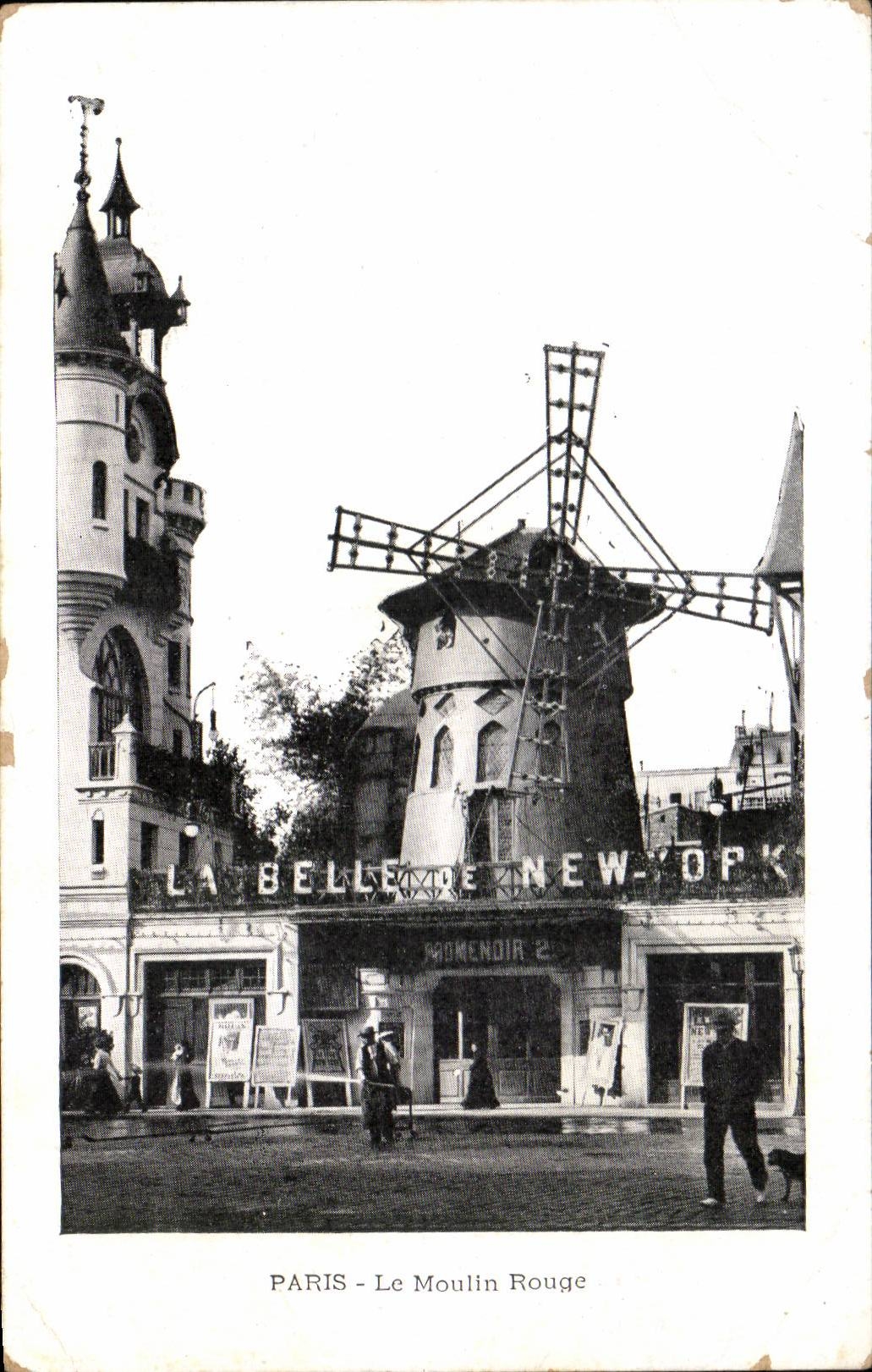 CPA Paris Le moulin rouge Redmill