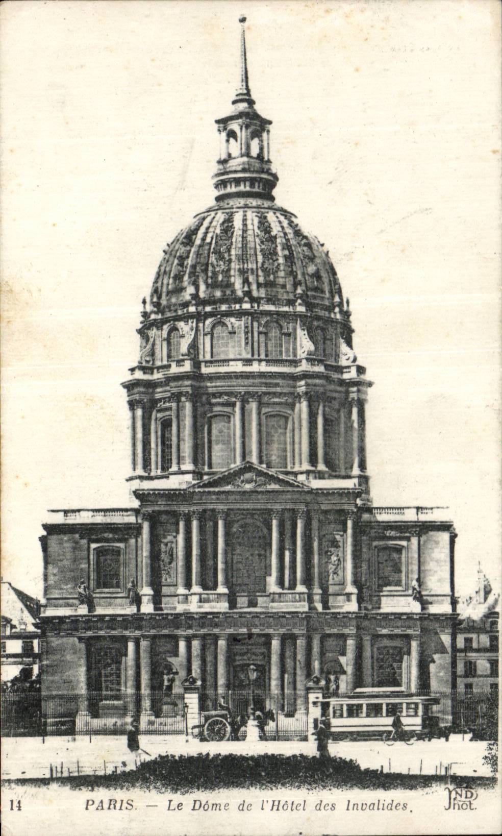 CPA Paris Le Dome de l'hotel des Invalides