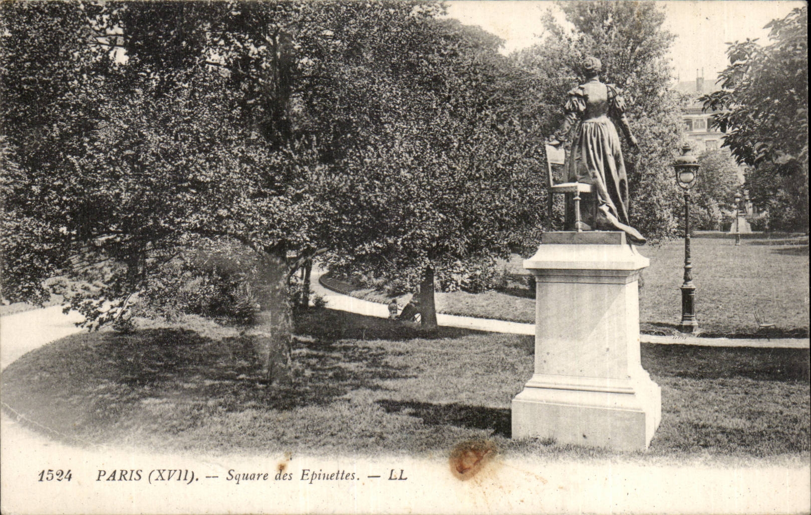 CPA Paris Square des Epinettes