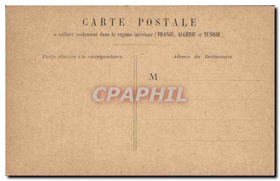 CPA Paris Gare Saint Lazare — Rückseite