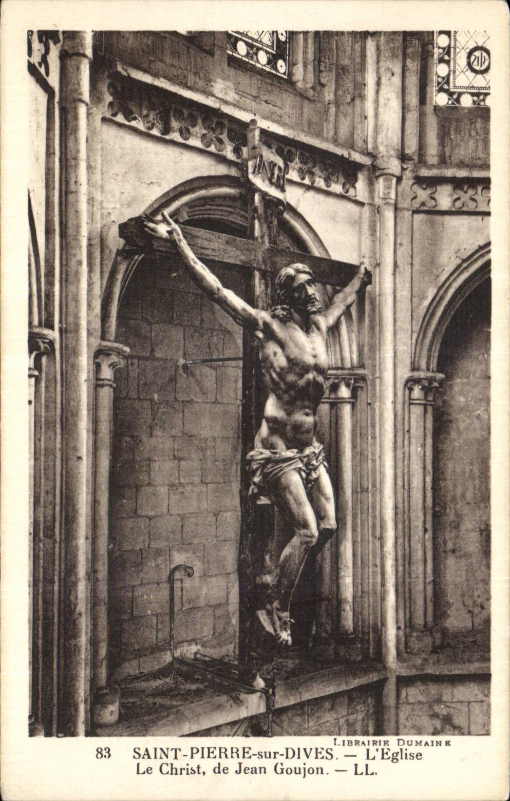 Christ von Jean Goujon — Saint-Pierre-sur-Dives — Librairie Dumaine