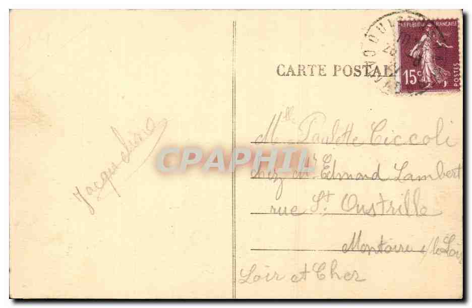 Ouistreham — Les deux jetées — Rückseite