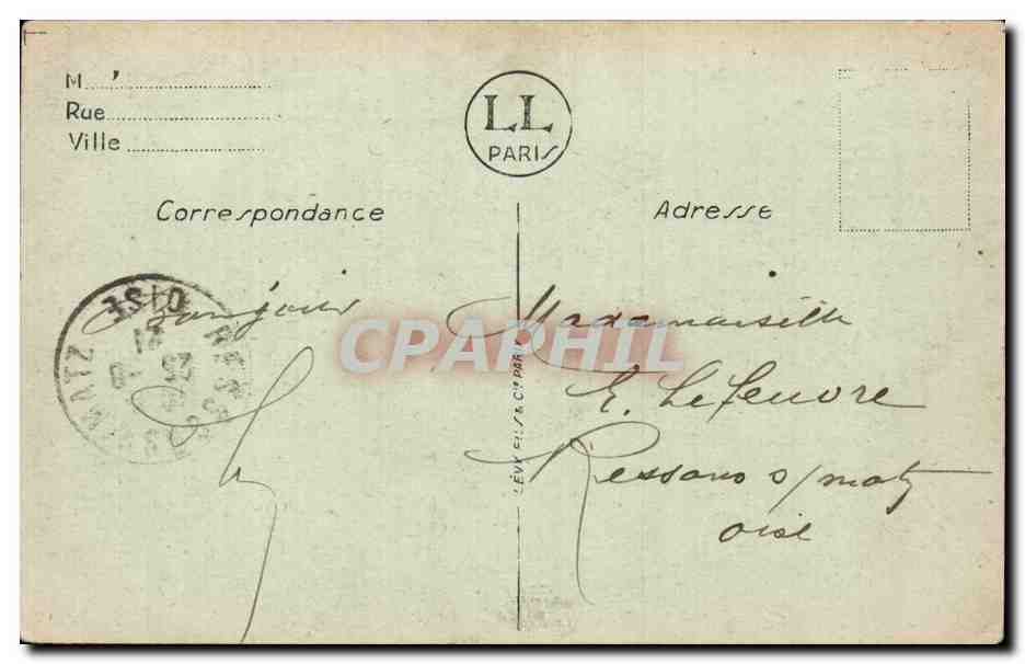 CPA Riva Bella Les enfants sur la plage — Rückseite