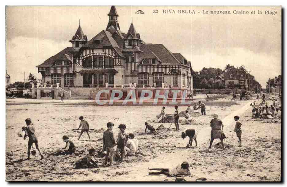 CPA Riva Bella Le nouveau casino et la plage