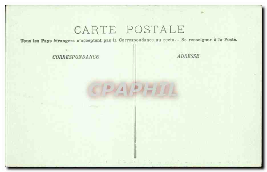 CPA Blois Le chateau L'observatoire de Catherine de Medicis — Verso