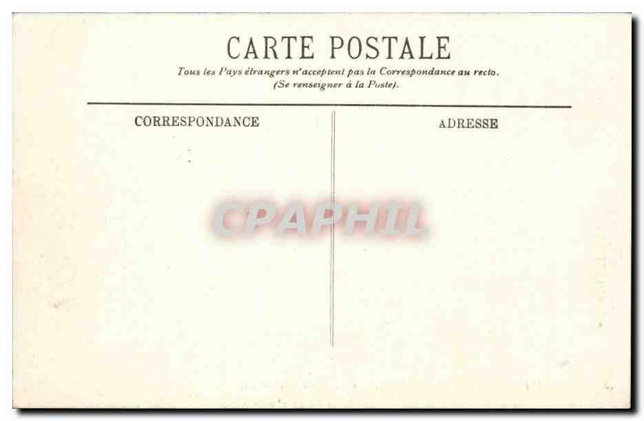 CPA Marseille Le quai du port et la rue de la Republique Samaritaine — Rückseite