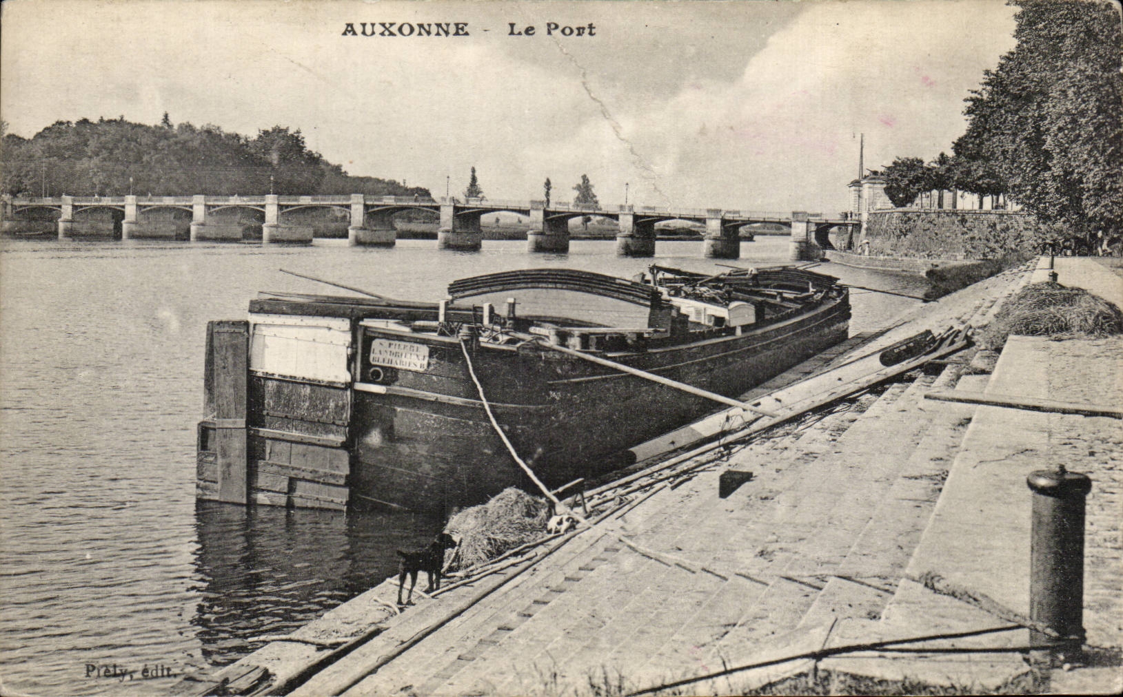 CPA Auxonne Le port