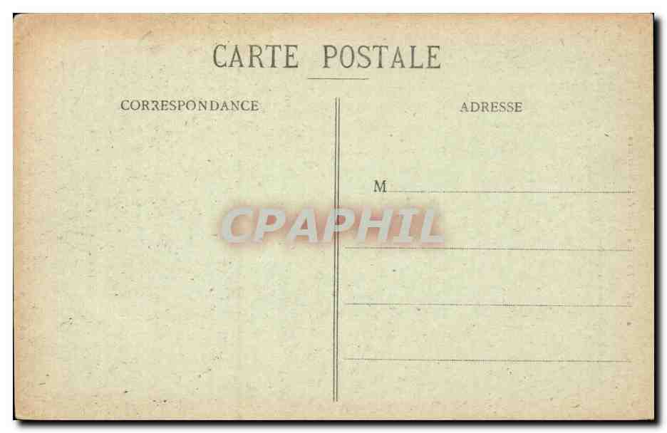 Troyes - La Tour de la Madeleine — Collection T. G. — Verso