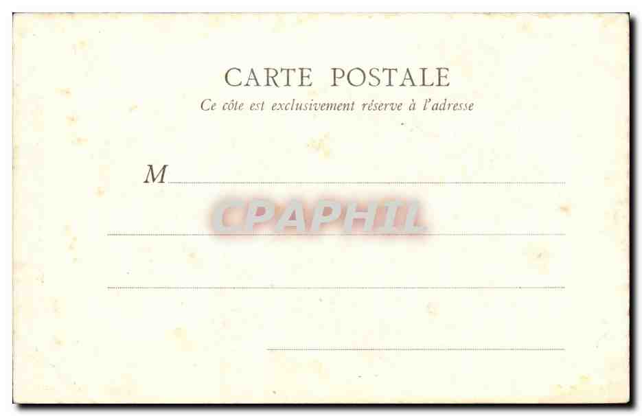 Troyes — Grille de l'Hôtel-Dieu — B. F., Paris, n° 190 — Reverso