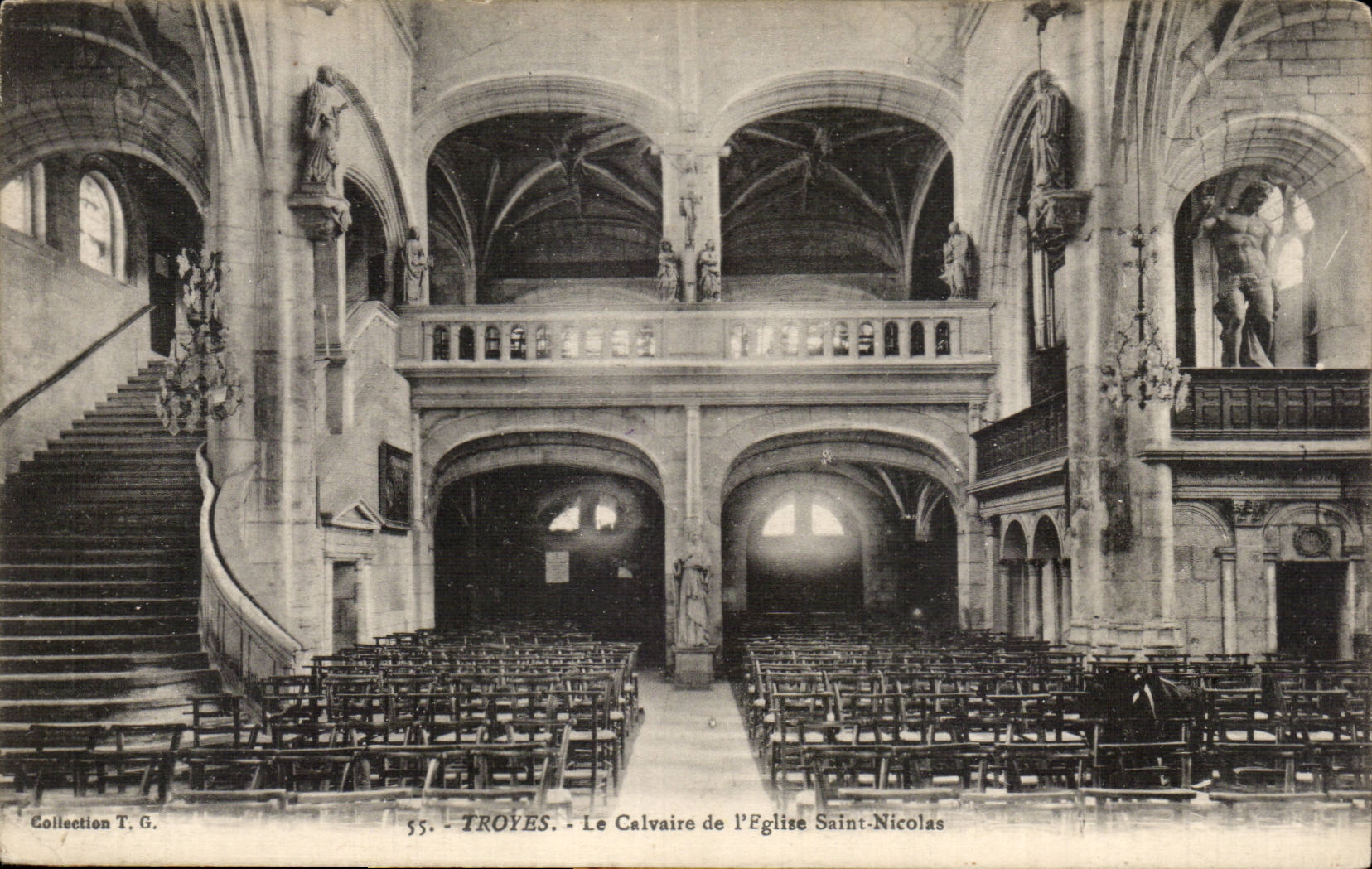 Troyes - Le Calvaire de l'Église Saint-Nicolas — Collection T.G. n°55