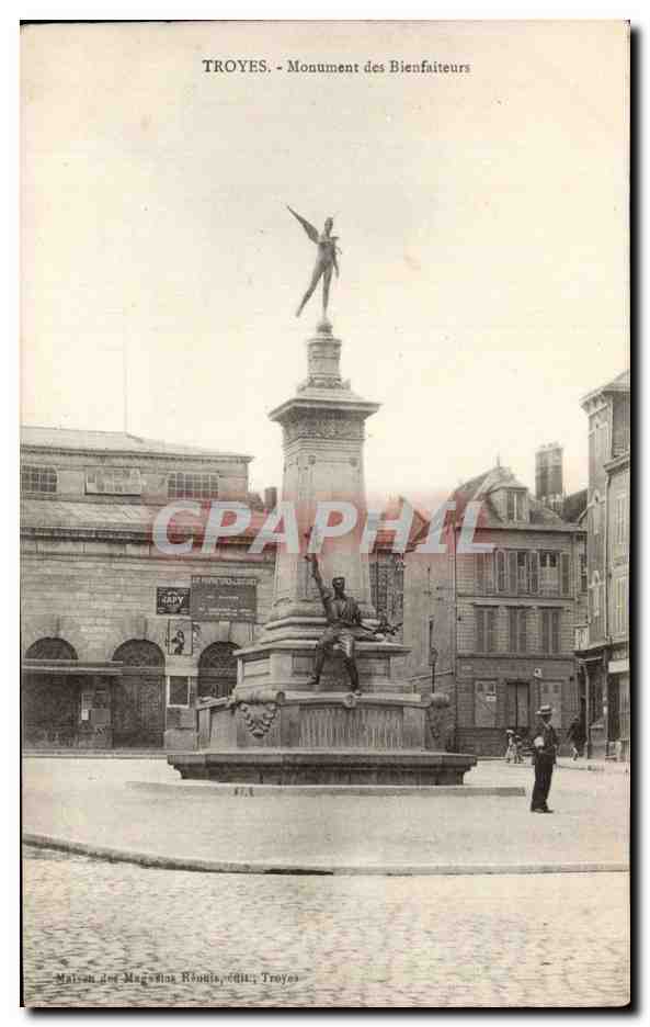 Troyes - Monument des Bienfaiteurs — Maison des Magasins Roubin, édit.