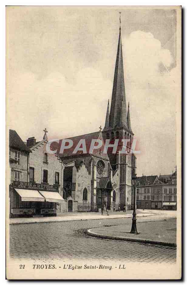 Troyes - L'Église Saint-Rémy — LL, n°22