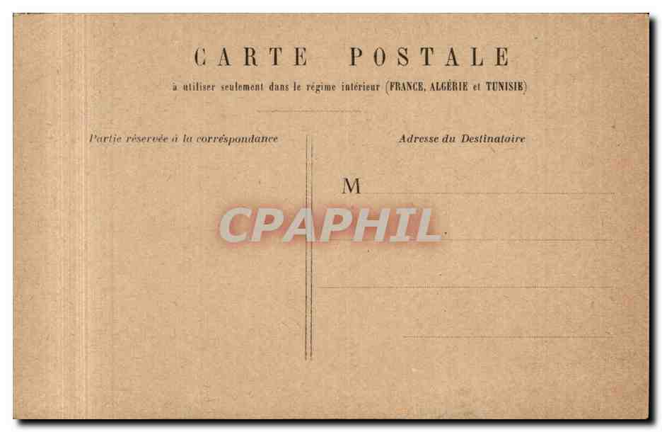 CPA Paris Theatre de la comedie francaise — Rückseite