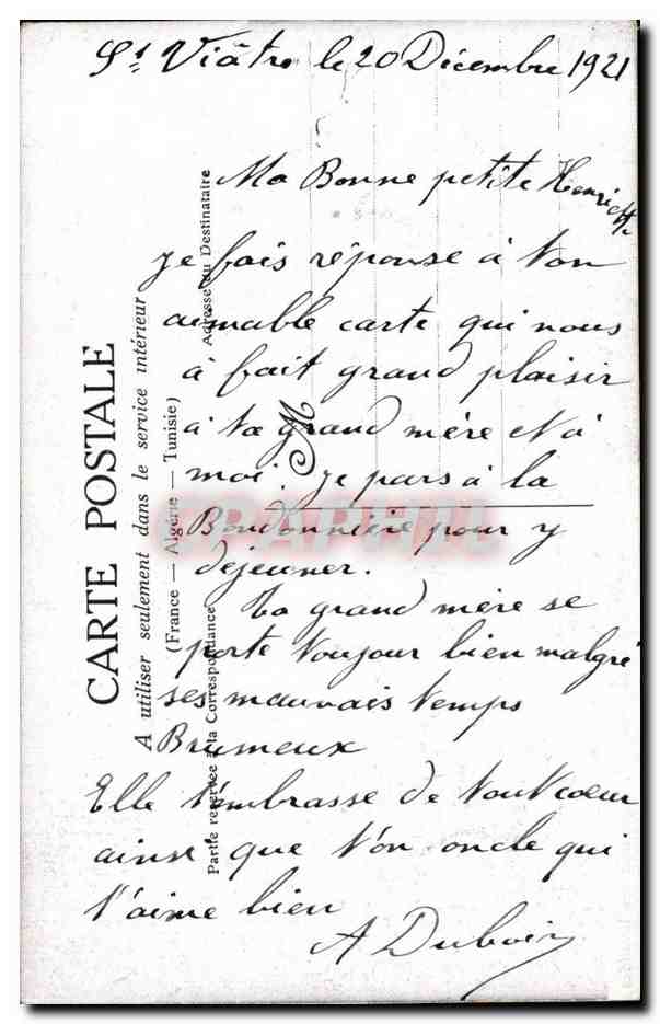 CPA Paris Inondations Janvier 1910 Crues de la Seine Esplanade des Invalides — Rückseite