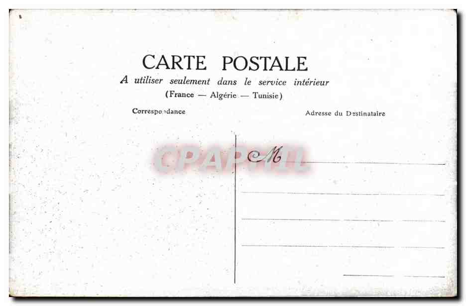 CPA Paris Inondations Janvier 1910 Crues de la Seine Vue generale prise du point du jour — Rückseite