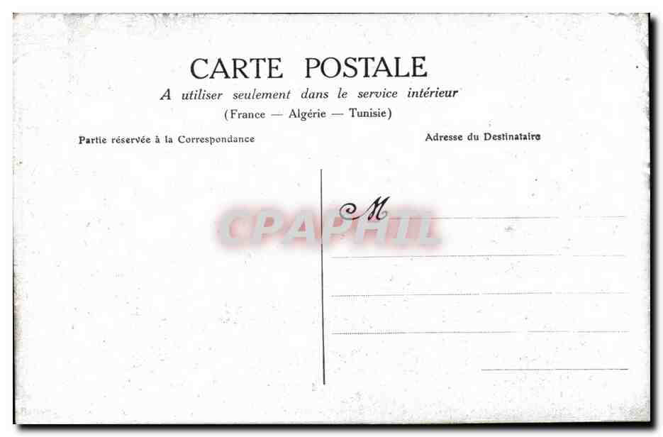 CPA Paris Inondations Janvier 1910 Crues de la Seine Le quai de Grenelle — Rückseite