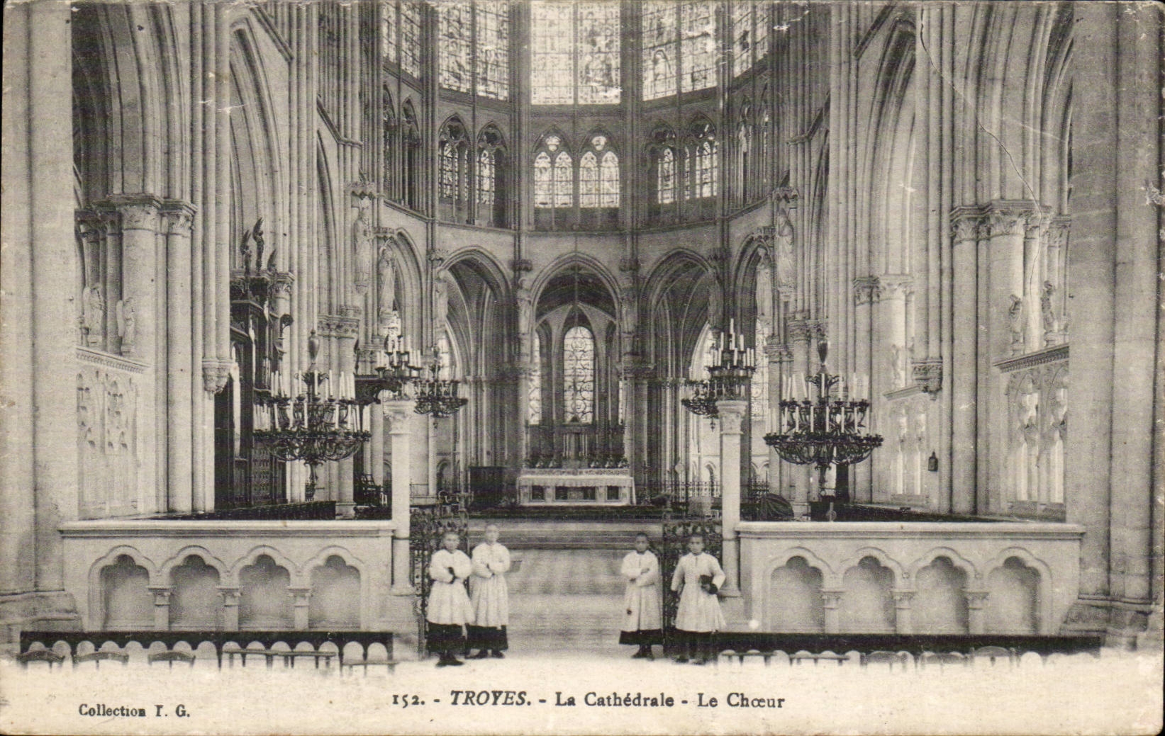 Troyes - La Cathédrale - Le Chœur — Collection I.G. n°152