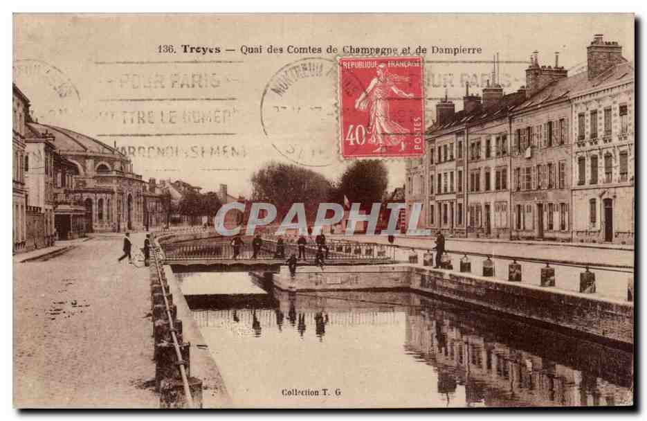 Treyves — Quai des Comtes de Champagne et de Dampierre — Collection T. G.