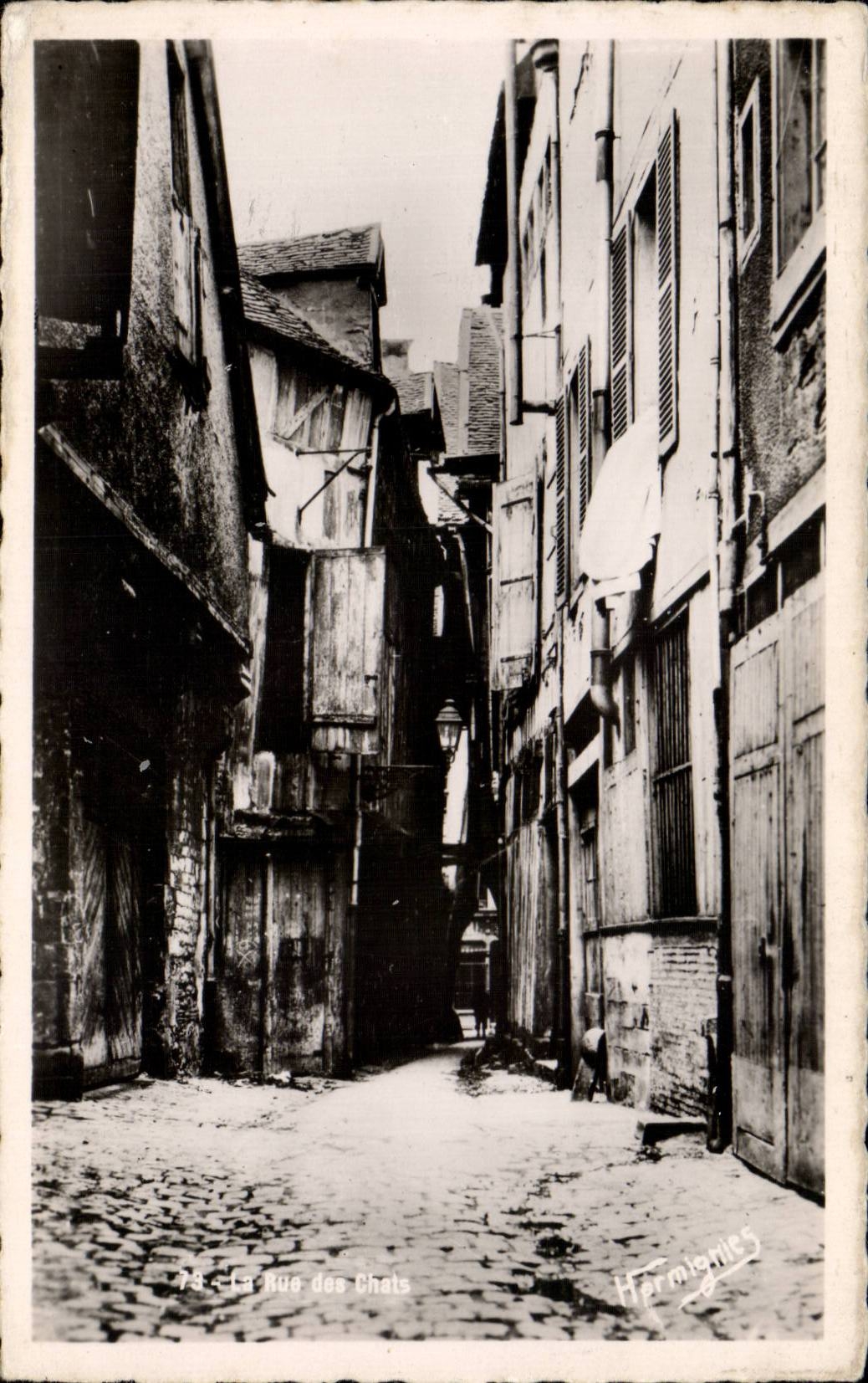 Troyes - La Rue des Chats — Hermignies, n°73