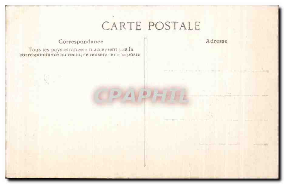 CPA Pontoise Eglise Saint Maclou La resurrection — Back