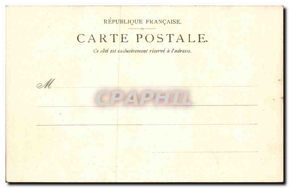 CPA Paris Exposition universelle de 1900 Pavillon de l'empire allemand — Rückseite