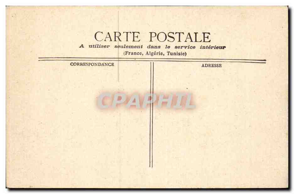 CPA Paris Eglise St Vincent de Paul — Rückseite