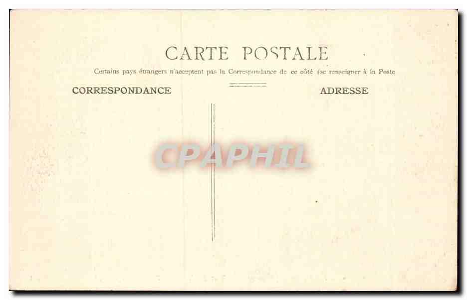 Paris CPA La rue de l'abreuvoir Vieux Montmartre Sacre Coeur — Rückseite