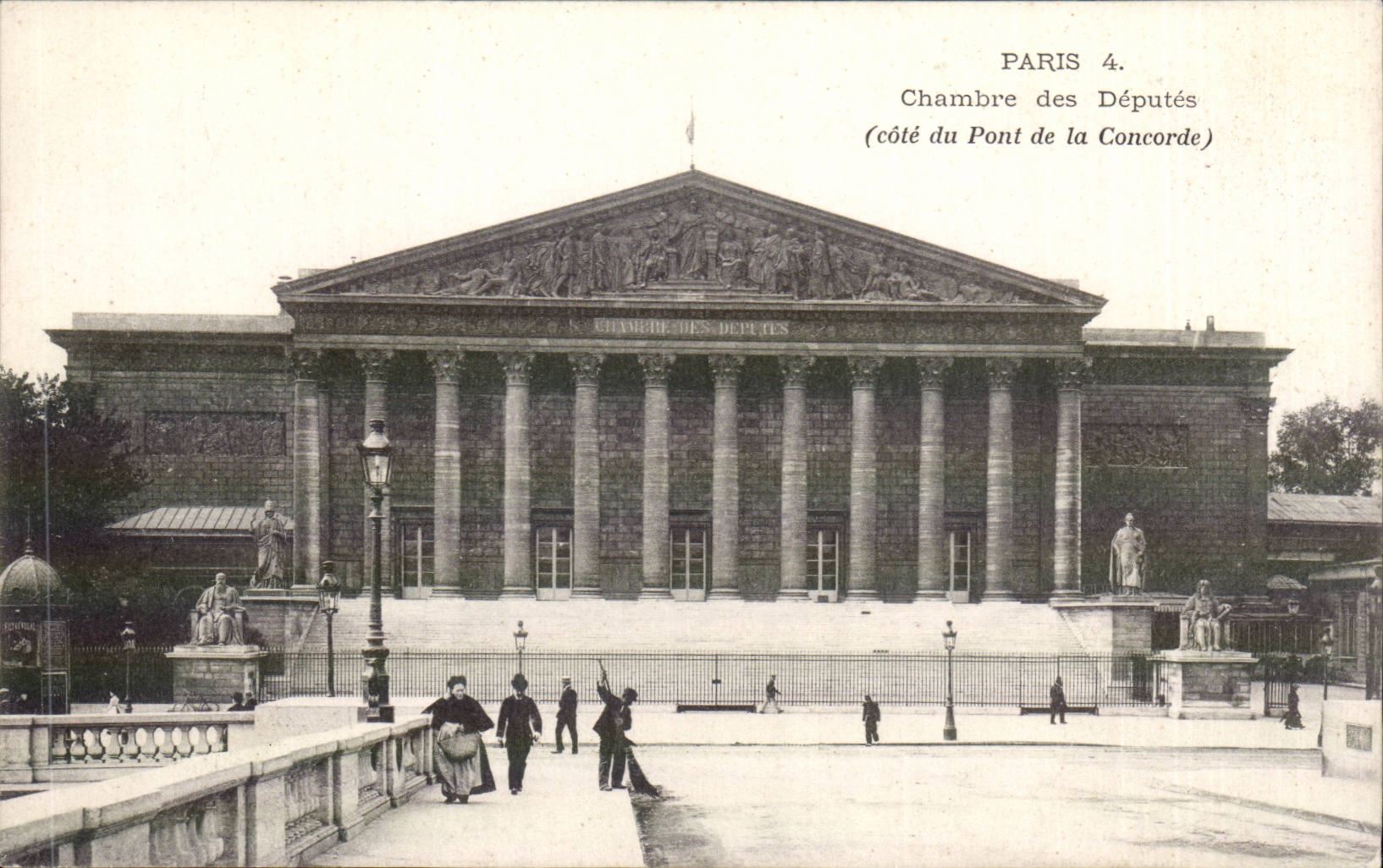 Paris CPA Chambre des deputes 