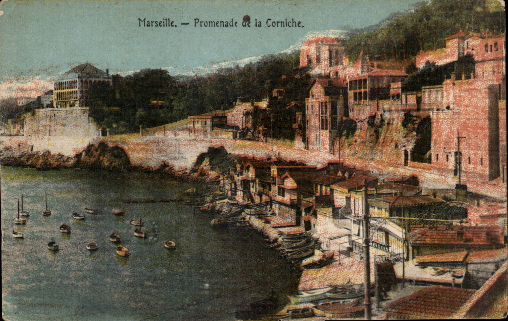 CPA Marseille Promenade de la Corniche