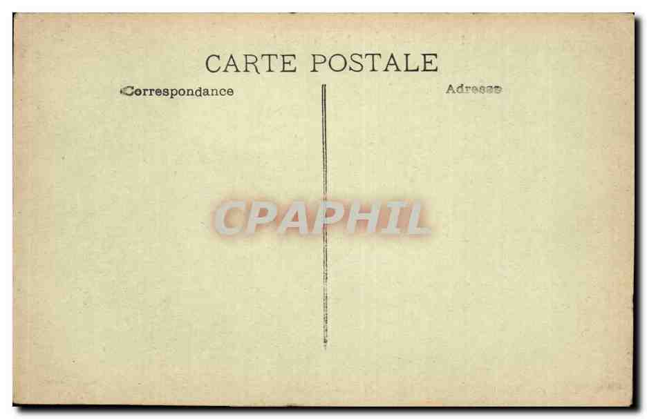 CPA Marseille Promenade de la Corniche — Rückseite