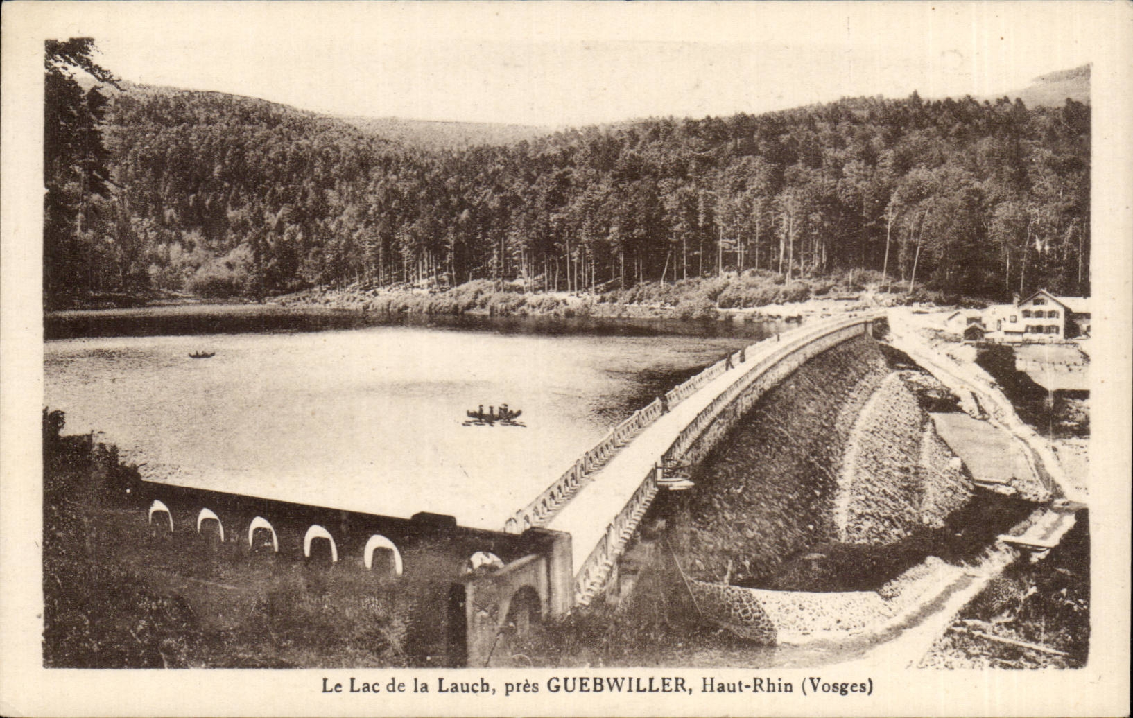 CPA Lac de la Lauch pres Guebwiller 