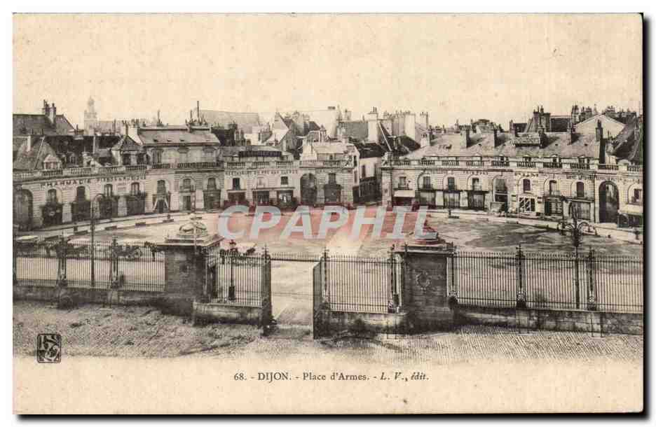 CPA Dijon Place d'armes