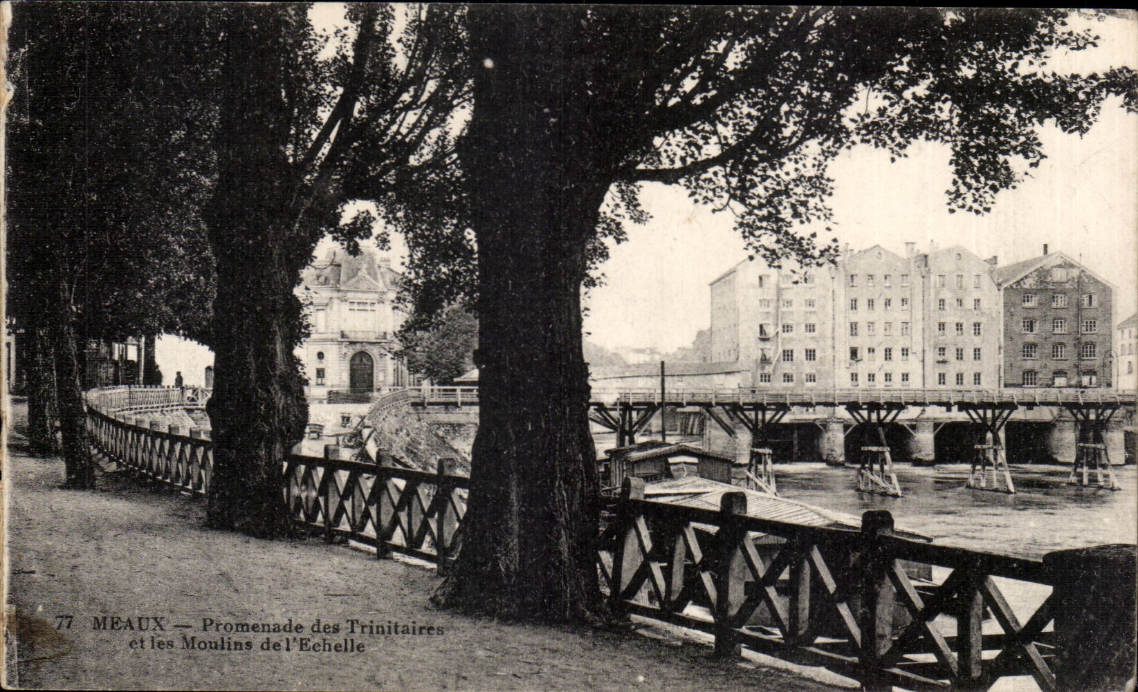 Meaux — Promenade des Trinitaires et les Moulins de l'Échelle