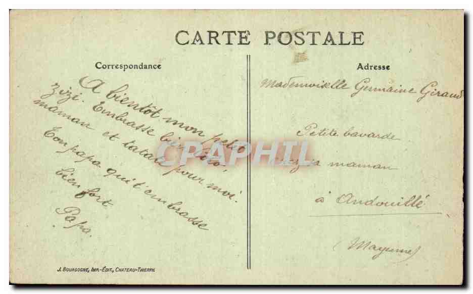 Meaux — Promenade des Trinitaires et les Moulins de l'Échelle — Reverso