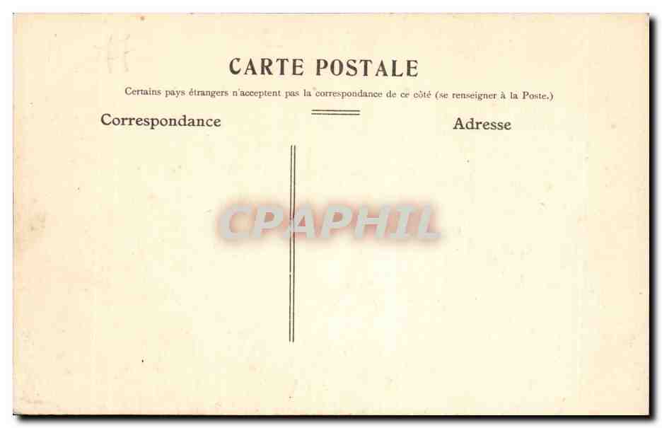 CPA Montereau L'Yonne et la butte Surville — Rückseite