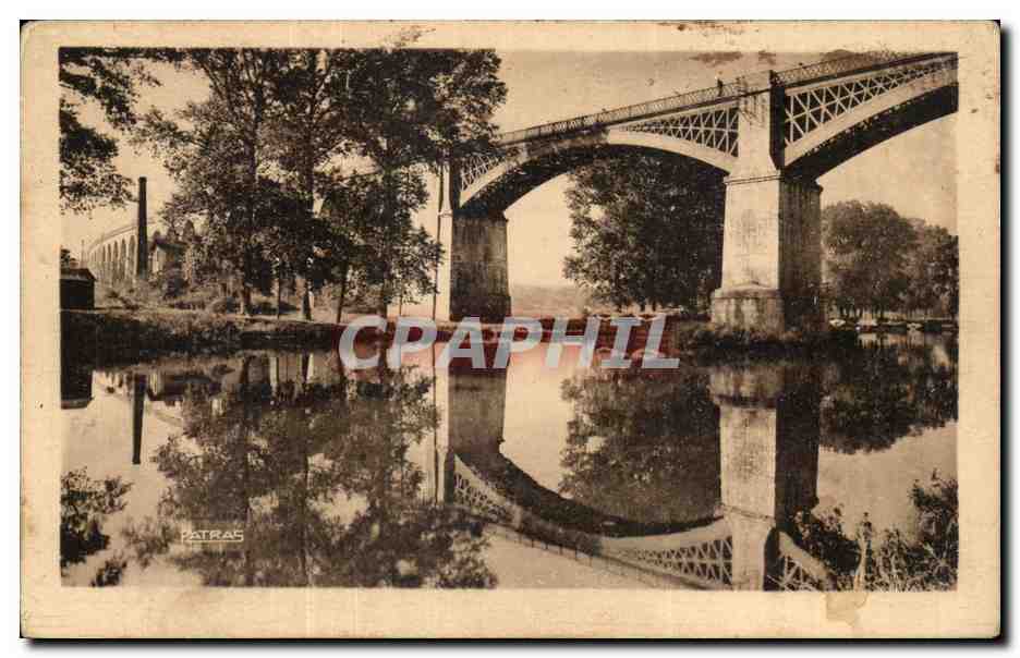 CPA Moret sur Loing Viaduc de Saint Mammes