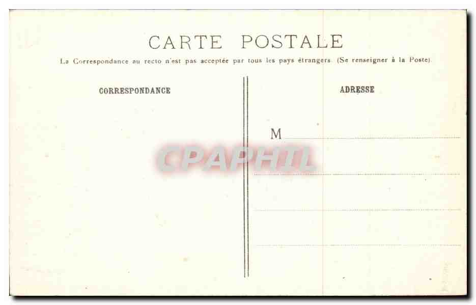 CPA Aspect du village de Montceaux apres le passage des Allemands — Rückseite