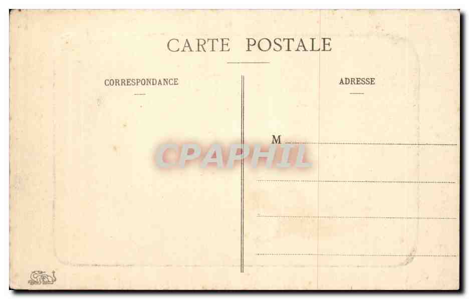 CPA Souppes Un coin sur le Loing — Rückseite