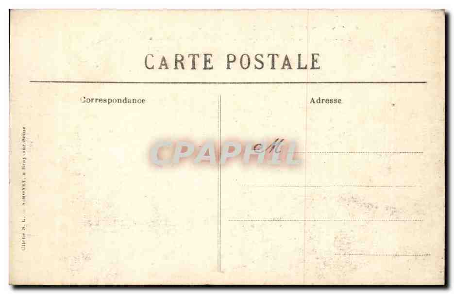 Courtacon (S.-et-M.) — Intérieur de fermes incendiées par les Allemands — Septembre 1914 — Reverso