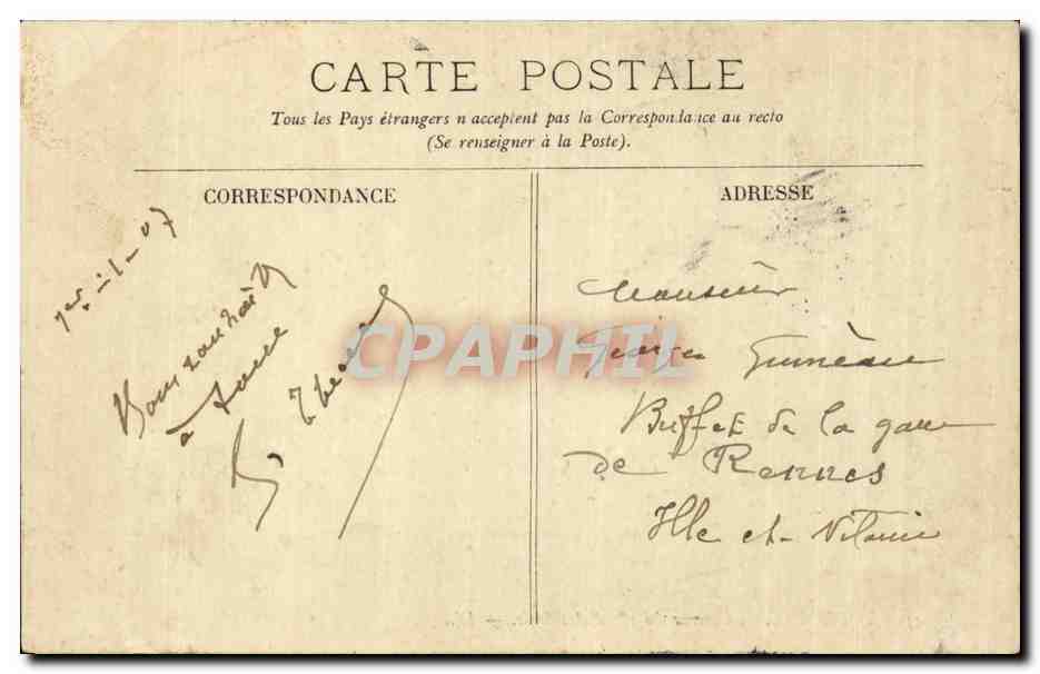 Toulouse — Caserne du 18e d'Artillerie — LL. — Reverso