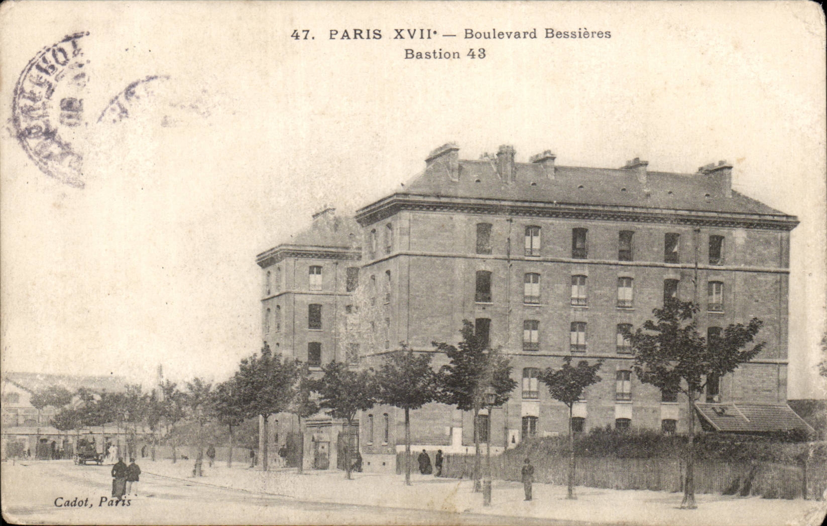 CPA Paris Boulevard Bessieres