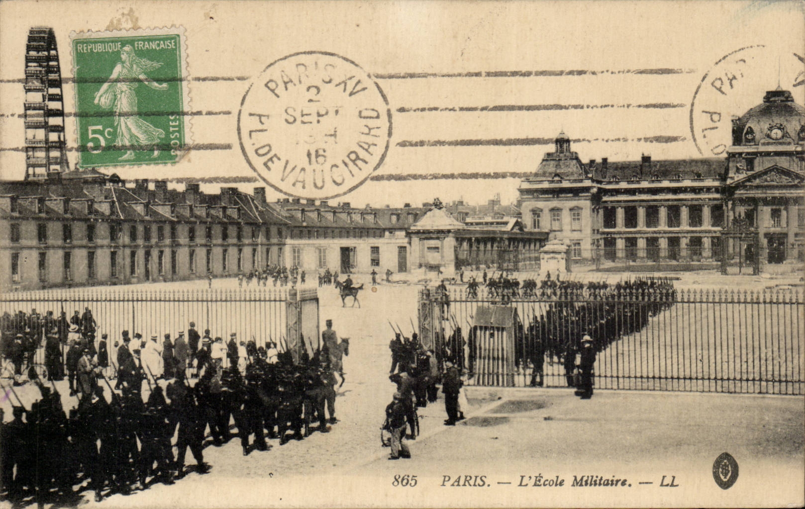 CPA Paris Ecole militaire