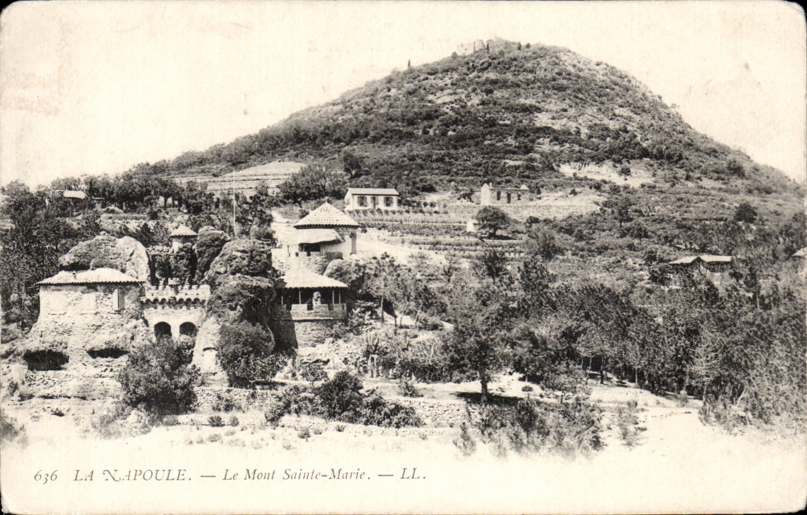 CPA La Napoule Le mont Sainte Marie