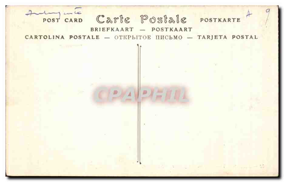 CPA Arles Tombeau de Chrysophe  — Rückseite